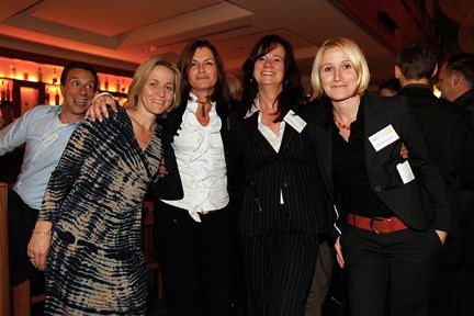 Symantec ganz weiblich v.l.n.r. Wiebke Asmussen, Gerti Willert, Andrea Schmidt und Susann Weyrauch (alle Symantec) (Archiv: Vogel Business Media)