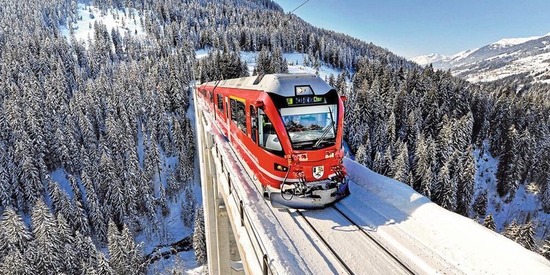 Auch im Bahnbereich (SBB, Rhätische Bahn usw.) wird auf die Sensoren des Schweizer Spezialisten gesetzt.  (Allmetra AG)