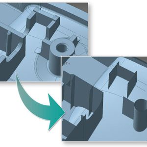 CAD Doctor arbeitet mit vielen verschiedenen CAD Formaten und Product Data Quality (PDQ) Kriterien, um Daten sehr schnell zu konvertieren und zu bereinigen, die Geometrie zu vereinfachen, um die Dateigrößen zu reduzieren und so eine effizientere CAE-Analyse zu ermöglichen.