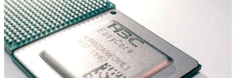 Alternativ-IP: Der neue EasyCore-Netzwerkprozessor von H3C Semiconductor Technology ist ein Dual-Core-Design auf Basis der RISC-V-Core-IP U7 von SiFive, gefertigt in 16-nm-FinFET-Compact-Technology (FFC) bei TSMC.