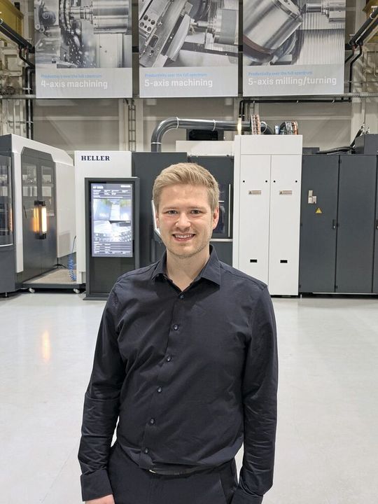 Daniel Scheufele, Product Manager Digital Products, Gebr. Heller Maschinenfabrik GmbH(Bild:  Gebr. Heller Maschinenfabrik GmbH)