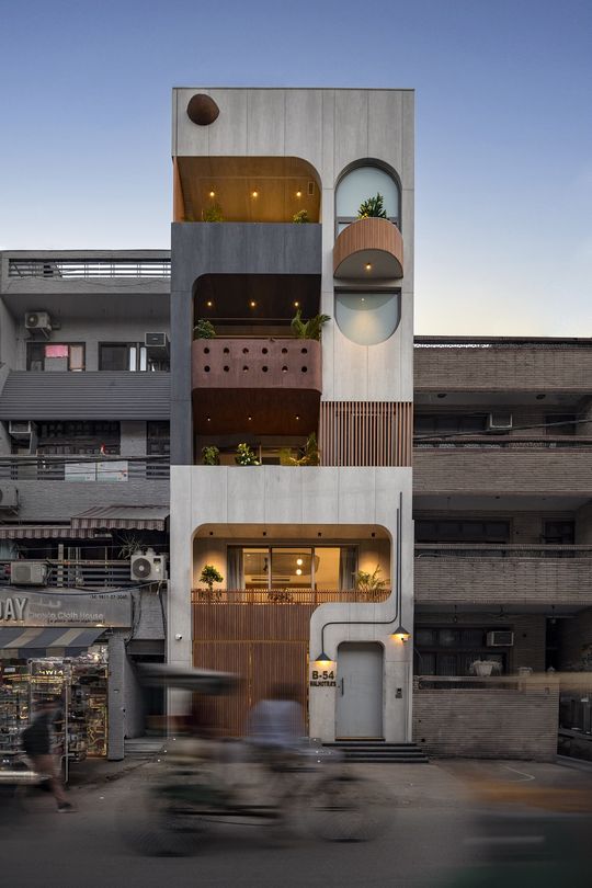 6x18 Slender House von Spaces Architects@ka, Delhi, Indien. (Bild:  Bharat Aggarwal)