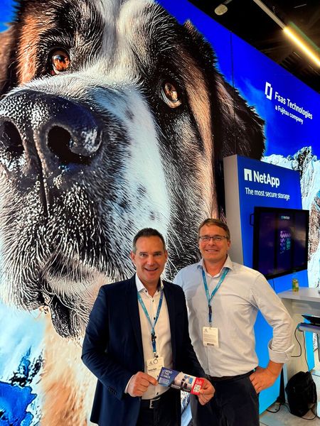 Fsas versteht sich als Schweiz der IT, Stefan Roth und Alexander Tlusti (beide Fsas). (Bild: Vogel IT-Medien)