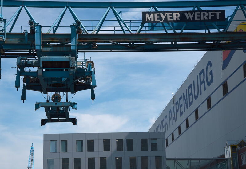Die Meyer Werft in Papenburg wurde 1795 gegründet und ist 1975 aus der Stadt an seinen heutigen Standort gezogen. (Stefanie Michel)
