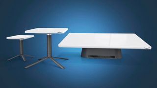 Per Satellit will Amazon weltweit Internetdienste anbieten. Erste Testkunden sollen ab 2024 mit dem Angebot versorgt werden, ab 2026 soll der Regelbetrieb starten. Es wird drei verschieden große Empfangsterminals geben. (Bild: Amazon)