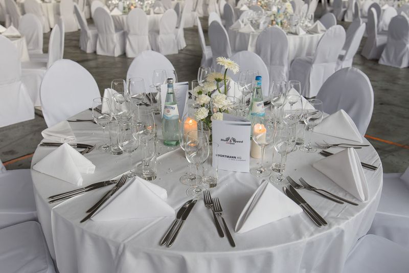 Das Dinner in White präsentierte die Wortmann AG. (Comteam)