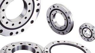 Die Lieferzeit für die CRB-Kreuzrollenlager von Hiwin beträgt sieben Wochen. (Bild: Hiwin)