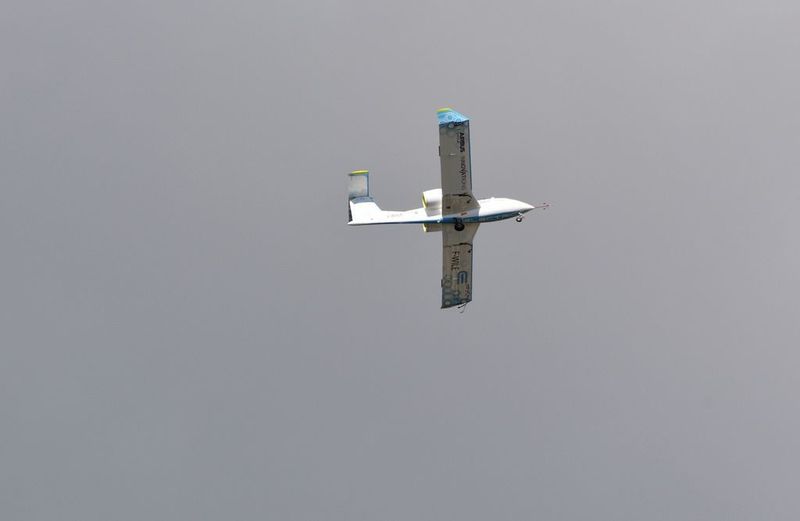 Im französischen Bordeaux absolvierte der elektrisch angetriebene E-Fan 2.0 seinen ersten öffentlichen Flug. Für Airbus ist das Trainingsflugzeug der Anfang der Elektroflugzeug-Entwicklung. ( Airbus Group)
