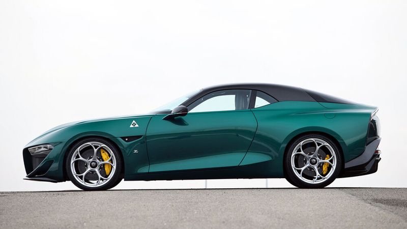 Zagato hat die Alfa Romeo Giulia deutlich gekürzt. (Bild: Zagato)