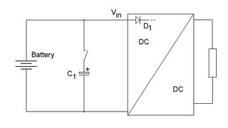 Bild 5: Eine Diode verhindert, dass die Energie im Störfall zur Batterie zurück oder in den temporären Kurzschluss fließt (Archiv: Vogel Business Media)
