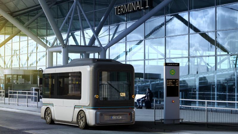 Auch zur Überwindung kurzer und klar definierter Distanzen, etwa am Flughafen soll sich das Modell eignen. (E-Go Moove)