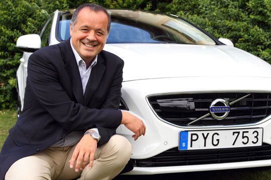 Bernhard Bauer, Geschäftsführer von Volvo Deutschland, glaubt, dass der neue V 40 der neue Besteller wird. (Foto: Volvo)