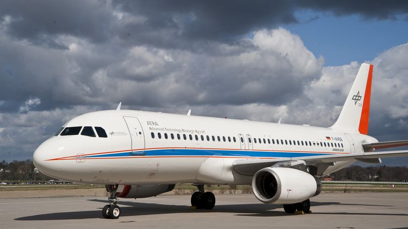 Das größte Flottenmitglied, der Airbus A320-232 