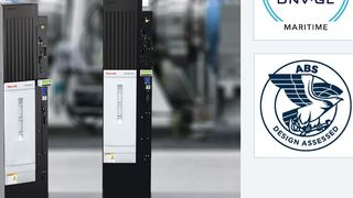 Erfüllen nachweislich alle Voraussetzungen für den Einsatz in Schiffen und Offshore-Einrichtungen: robust gegen Vibrationen, Luftfeuchtigkeit und elektromagnetische Störungen.  (Bosch Rexroth)