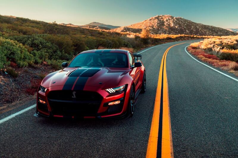 Der Mustang Shelby GT 500 ist eine Kampfansage an Konkurrenten wie den Dodge Hellcat und den Chevrolet Camaro ZL1. (Ford)