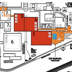 Hallenplan für die Valve World Expo 2014.