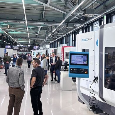 Index präsentiert beim Open House 2026, das vom 17. bis 20. März im «iXperience Center» in Deizisau (D) stattfindet, unter anderem zwei hocheffiziente Weltpremieren. (Bild: Index-Werke GmbH & Co. KG Hahn & Tessky)