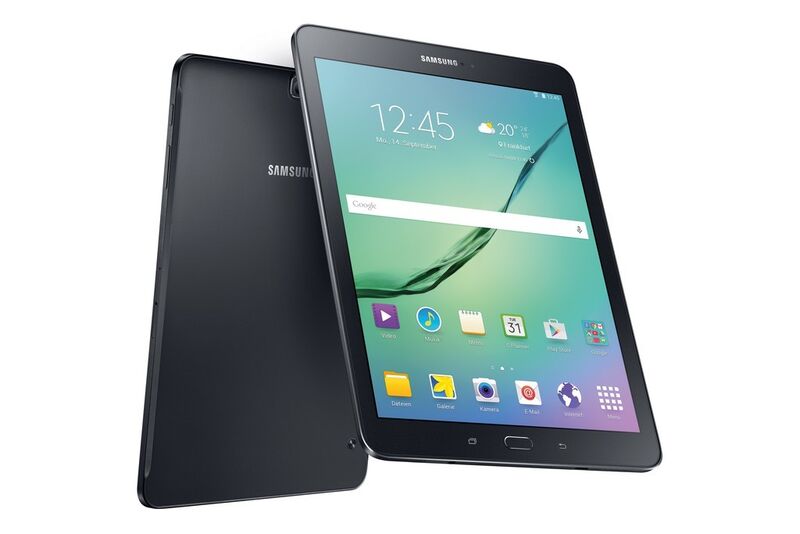 Mit einem Gewicht von 389 Gramm ist das Galaxy Tab S2 9.7 das bislang leichteste Samsung-Tablet der 10-Zoll-Klasse. (Bild: Samsung)