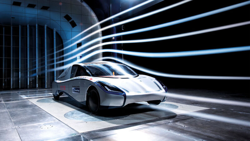 Studierende der Fachhochschule Bochum entwickeln im Rahmen des Projekts „Solar Car“ alle zwei Jahre ein solarbetriebenes Auto. (FH Bochum)