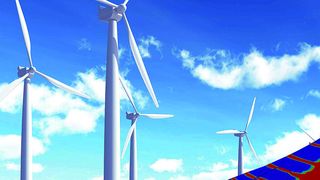 Bild 1: Die Simulation der Herstellung eines Rotorblattes für Windenergieanlagen aus Faserverbundwerkstoffen erleichtert die Fertigung. (Bild: ESI Grou)