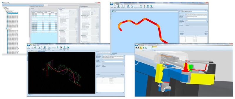 Tracto-Technik hat seine Software Pipefab modular aufgebaut, damit sie von der einfachen Rohrbiegesoftware bis zum vollständigen Workflowmanagementsystem allen Anforderungen  gerecht wird.  (Bild: Tracto-Technik)