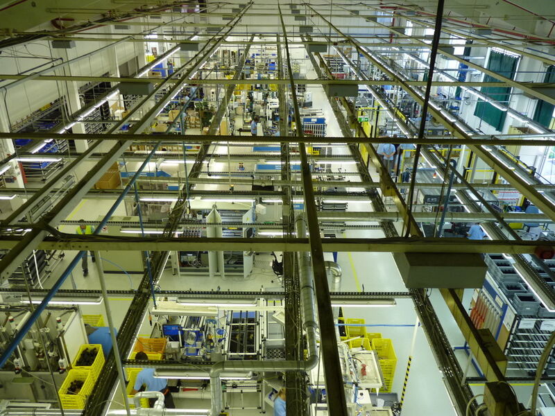 Die Gesamtfläche des Produktionsgeländes im ungarischen Cegléd beträgt über 18.000 Quadratmeter. (Bild: Xylem Water Systems)