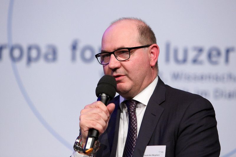 Claude Alain Margelisch, Schweiz. Bankiervereinigung. (Bild: Europa Forum Luzern)