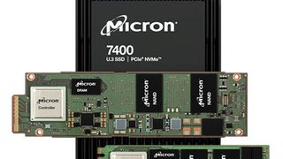 Die Micron-7400-SSDs sind speziell für Rechenzentren konzipiert. (Bild: Screenshot / Micron)