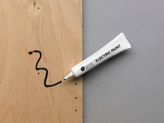 Electric Paint: Anwendungsbeispiele für die elektrische Tinte (Bild: RS Components)