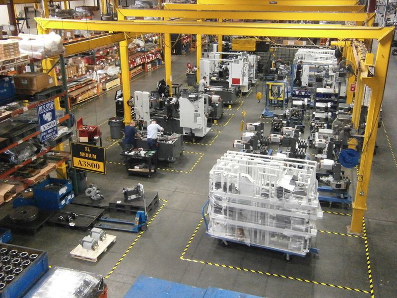 Impressionen aus dem Unternehmen Haas Automation in Oxnard, Californien, USA. (Bild: Königsreuther)