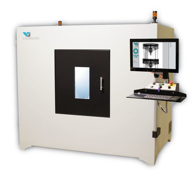 Dieser Computertomograph erstellt zwei- oder dreidimensionale Röntgenaufnahmen mit nur einem Knopfdruck – ohne weiteres Vorwissen des Anwenders. (Fraunhofer-EZRT)