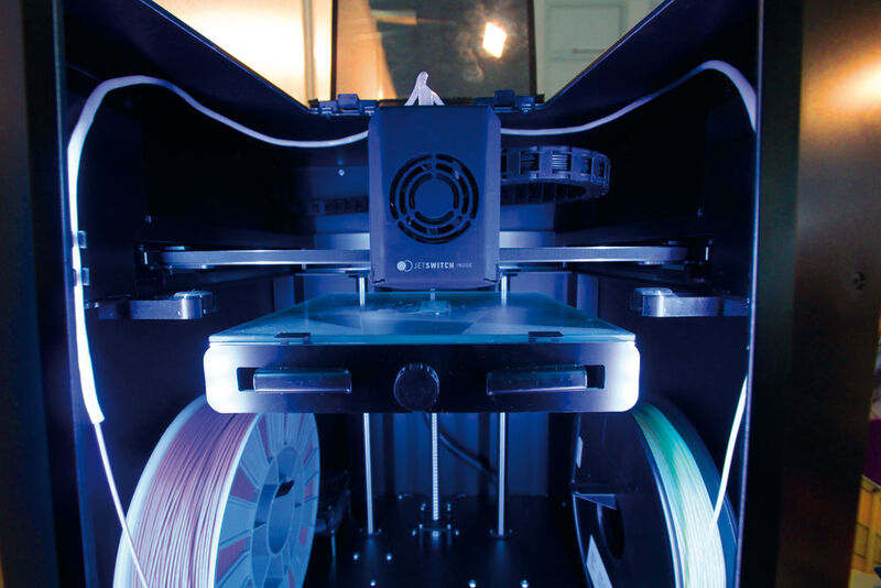 Die Jetswitch-Technologie beruht auf einem Doppeldüsen-Extruder-System, das mithilfe des Fused-Filament-Fabrication-Fertigungsverfahrens arbeitet. (Picaso 3D)