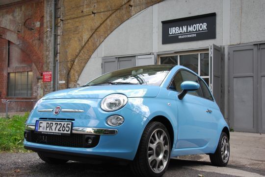 Mit dem neuen Zweizylinder ist Fiat ein echter „Urban Motor“ gelungen: antrittsstark und sparsam. Urban Motor ist übrigens eine Motorradwerkstatt in Berlin. (Archiv: Vogel Business Media)