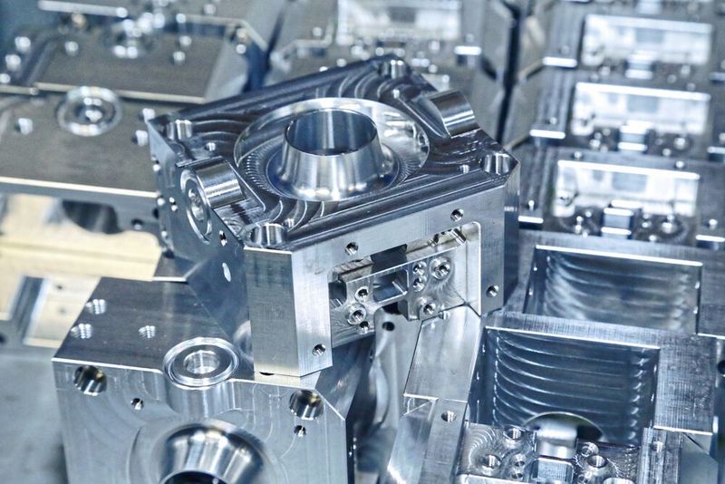 Typisches Bauteil, wie es mit dem Palletech-System gefertigt wird. Zu bearbeitende Materialien sind Aluminium, Kunststoffe oder Edelmetalle. (Anne Richter, SMM)