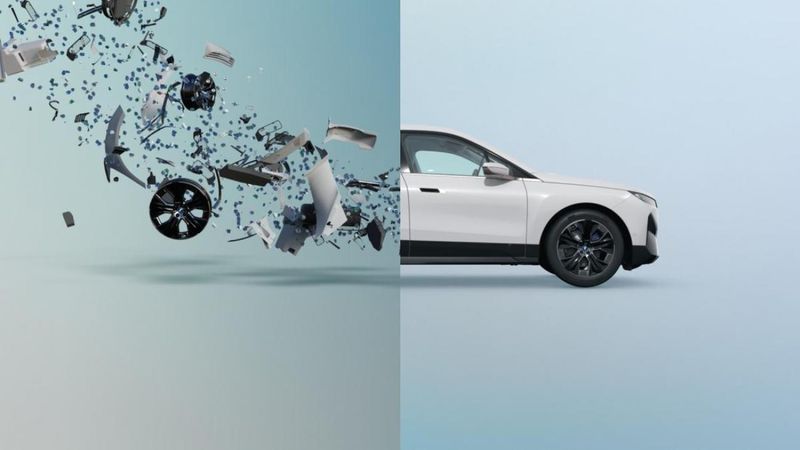 Aus alt mach neu? Neue Recyclingansätze zeigen, wie alte Materialien aus alten Autos wiederverwendet werden können.(Bild:  BMW Group)