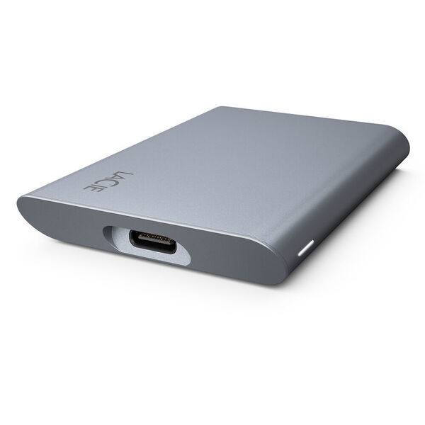 Die LaCie Mobile SSD Secure verfügt über ein USB-3.2-Gen2-Interface. Es ermöglicht an entsprechend ausgestatteten Rechnern Lesegeschwindigkeiten von bis zu 1.050 MB/s und eine Schreibperformance von bis zu 1.000 MB/s. (Seagate)