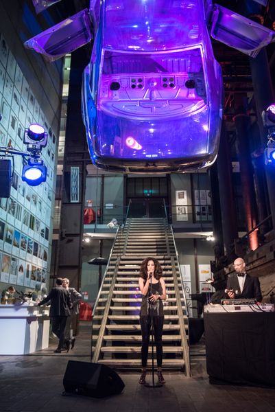 Musikalischer Abschluss der Toshiba Retail-Partnerveranstaltung im Red Dot Design Museum. (Bild: Toshiba)