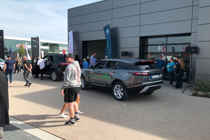 Stopka hat in Münster ein neues Jaguar-Land-Rover-Autohaus eröffnet. (Jaguar Land Rover)