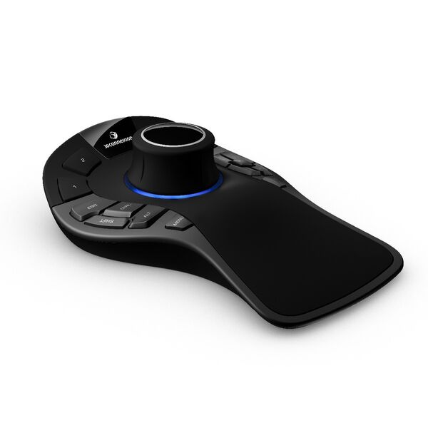 Duratec entschied sich eine professionelle 3D-Maus, die in anspruchsvollsten 3D-Software-Umgebungen einfacher und komfortabler navigiert. (Bild: 3D-Connexion)