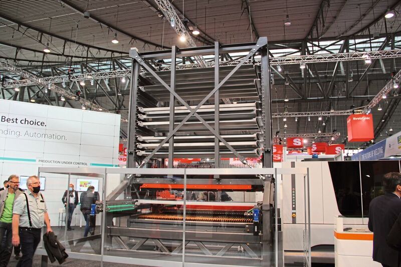 Impressionen der Blechexpo/Schweisstec 2021. (VCG/Ikas)