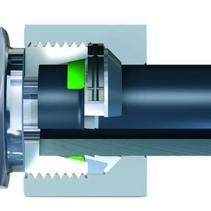 1 WALRING: 2007 wurde der neue Zweischneidenring mit Viton-Weichdichtung auf den Markt gebracht, der WALRING. Vorteile: erhöhte Montagesicherheit und logistische Vorteile unter anderem bei „der seriellen Vormontage“.