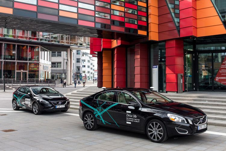 Beim Forschungsprojekt „Drive Me“ untersucht Volvo gemeinsam mit der Stadt Göteborg sowie dem schwedischen Verkehrsministerium die Vorteile und Risiken des autonomen Fahrens unter alltäglichen Fahr- und Lebensbedingungen. (Volvo)