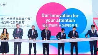 Feierliche Eröffnung des neuen Werkes von Lehvoss New Material in Kunshan, China  (Bild: Lehvoss)