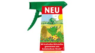 Sunliquid-Bioethanol aus Agrarreststoffen ersetzt 100 Prozent des herkömmlichen Ethanol im Frosch Bio-Spiritus Multiflächen-Reiniger. (Bild: Clariant)