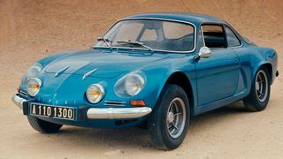 Die Alpine A110 als 1300 (1962 bis 1977). (Bild: Renault Alpine)