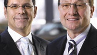 Winfried Hötte (re.) und Thomas Spiegelhalter sehen die Wilhelm Burg Gruppe gut aufgestellt. Dennoch fordern sie eine gerechtere Lastenverteilung zwischen Hersteller und Handel. (Foto: WBG)