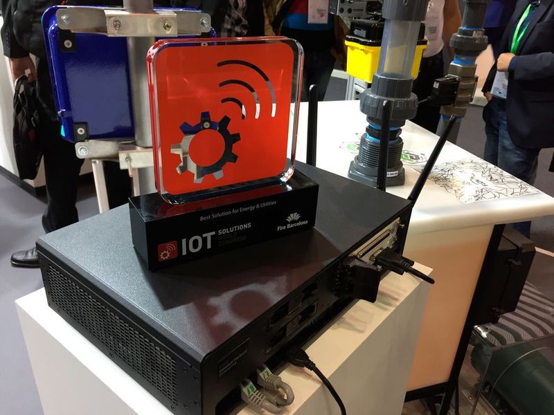 Den Award im Bereich Energy und Utilities gewann HP mit einer smarten Pumpe auf Basis des Gateways Edgeline EL1000. (M. Dalke)