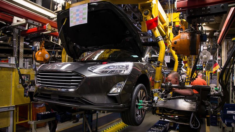 Ford baut in Saarlouis aktuell das Modell Focus. Die Fertigung endet im Jahr 2025. Ford baut in Saarlouis aktuell das Modell Focus. Die Fertigung endet im Jahr 2025.