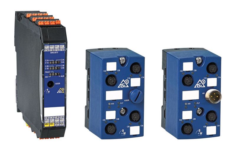 Die ASi-5-Zählermodule von Bihl+Wiedemann verfügen über vier digitale Zählereingänge, die einzeln konfiguriert und parametriert werden können. (Bild: Bihl+Wiedemann)
