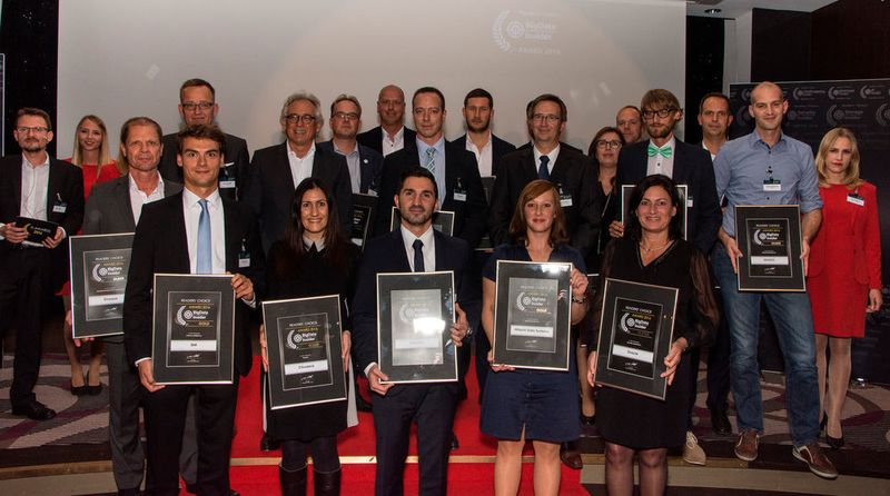 So sehen Sieger aus! Die Gewinner des BigData-Insider Readers' Choice Award 2016  (Dominik Sauer / VIT)